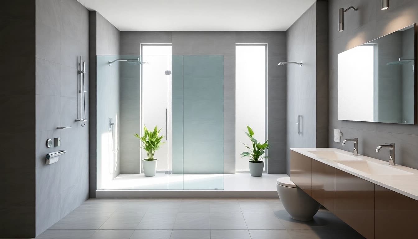 Elevate your bathroom style with beautiful shower screens for wet rooms featuring elegant glass designs.