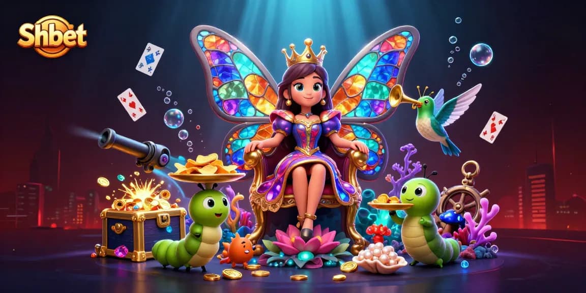 Experience Shbet with a vibrant undersea casino adventure featuring enchanting characters and dynamic visuals.