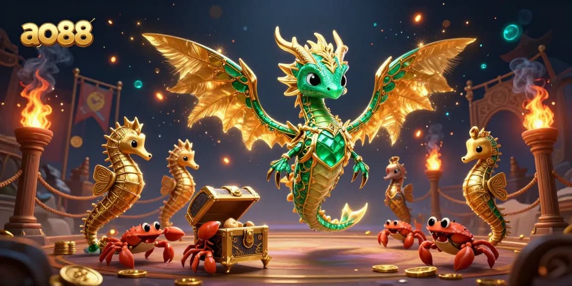 Engage with ao88 and discover the vibrant online gaming world filled with gold coins and fantasy creatures.