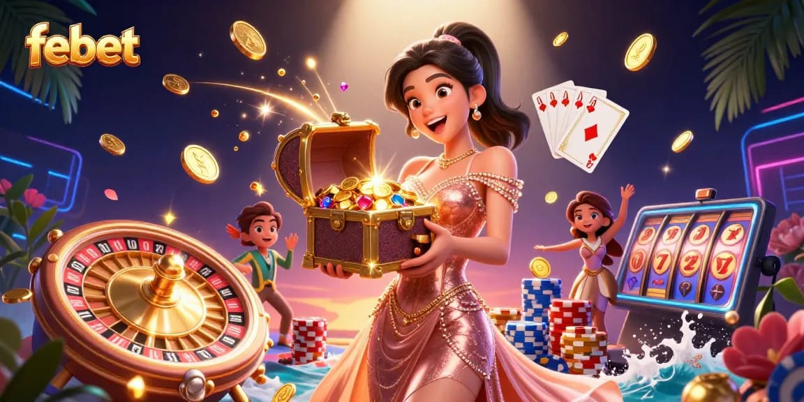 Engage with febet's thrilling casino experience featuring excitement and treasures of games.