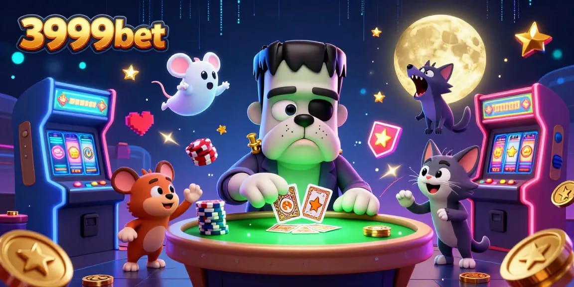Engage in exciting gaming activities at 3999bet with dynamic casino characters and vibrant game elements.