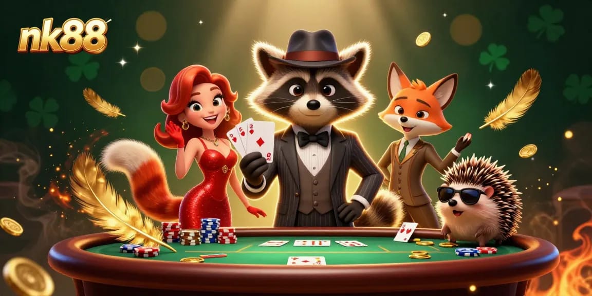 Experience the excitement at nk88 with charming characters and vibrant gaming elements.