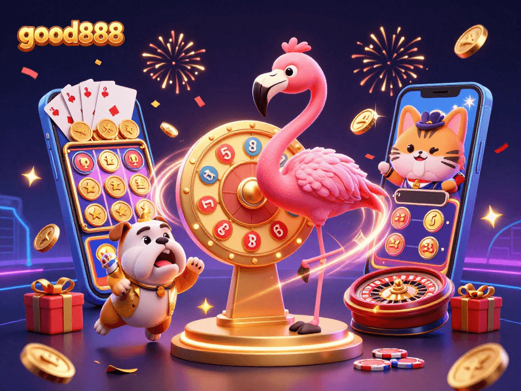 Experience the thrill of winning at good888 with vibrant games and golden prizes.