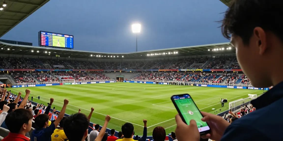 S666 COM sports betting predictions with live odds displayed in a dynamic stadium setting.