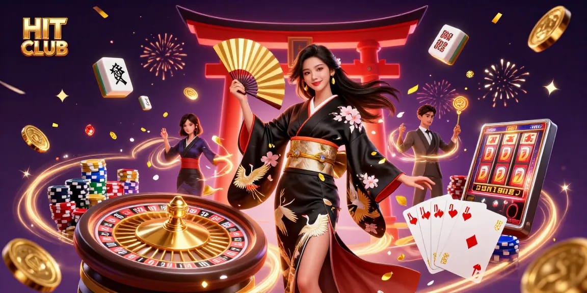 Engage with HIT CLUB as you enjoy premium gaming experiences with vibrant visuals and interactive elements.