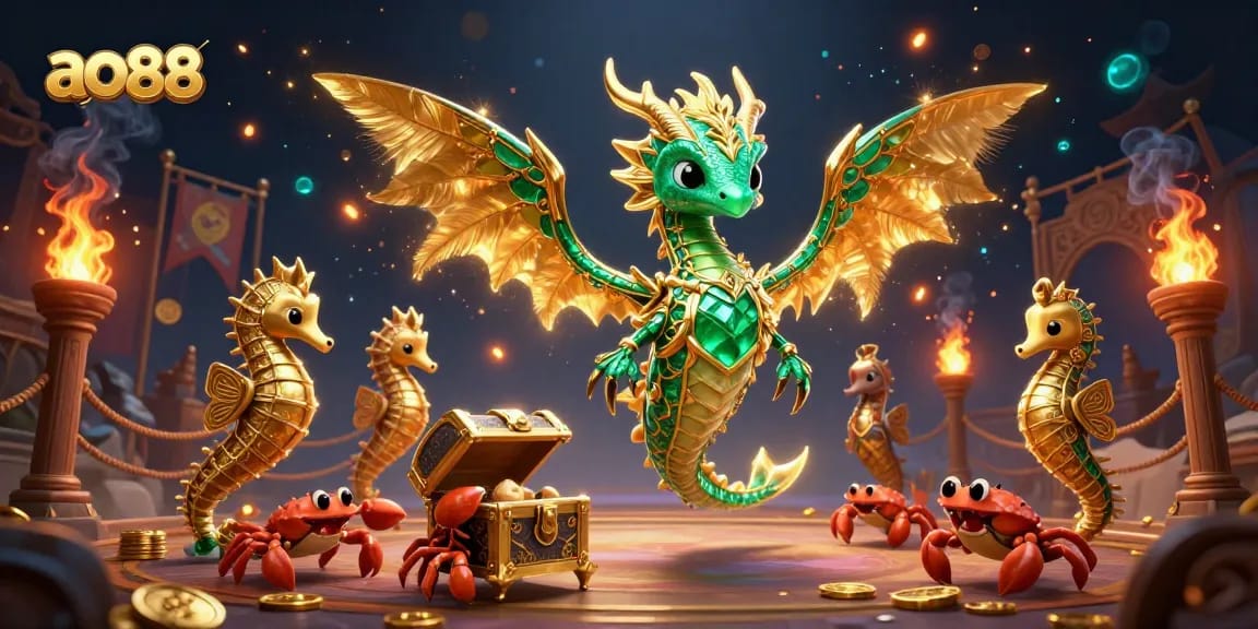 Engage with ao88 and discover the vibrant online gaming world filled with gold coins and fantasy creatures.