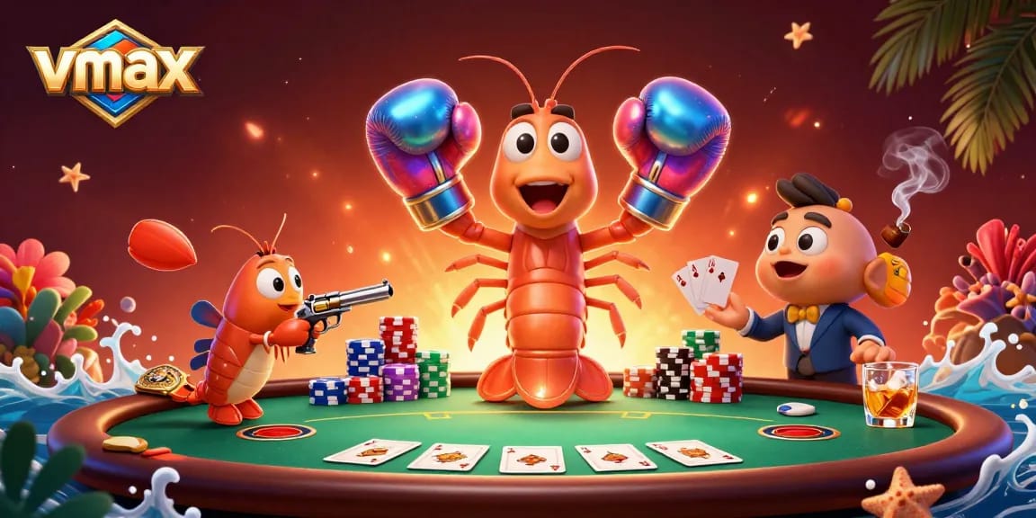 Engage in thrilling action at vmax with poker elements and vibrant 3D characters.