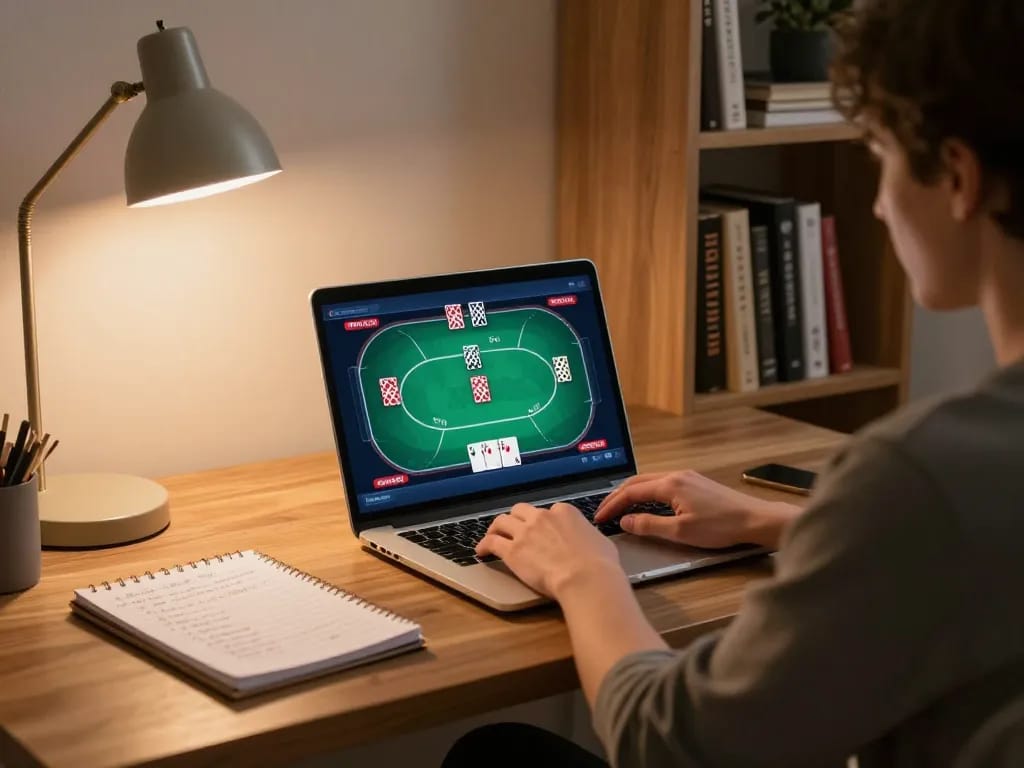 Engaging in strategic online poker gameplay at home with jun88.