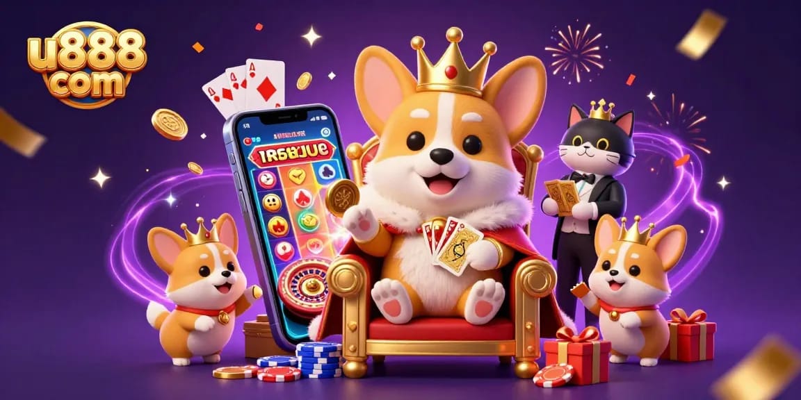 Experience the thrill of winning with u888 com in this immersive casino scene.