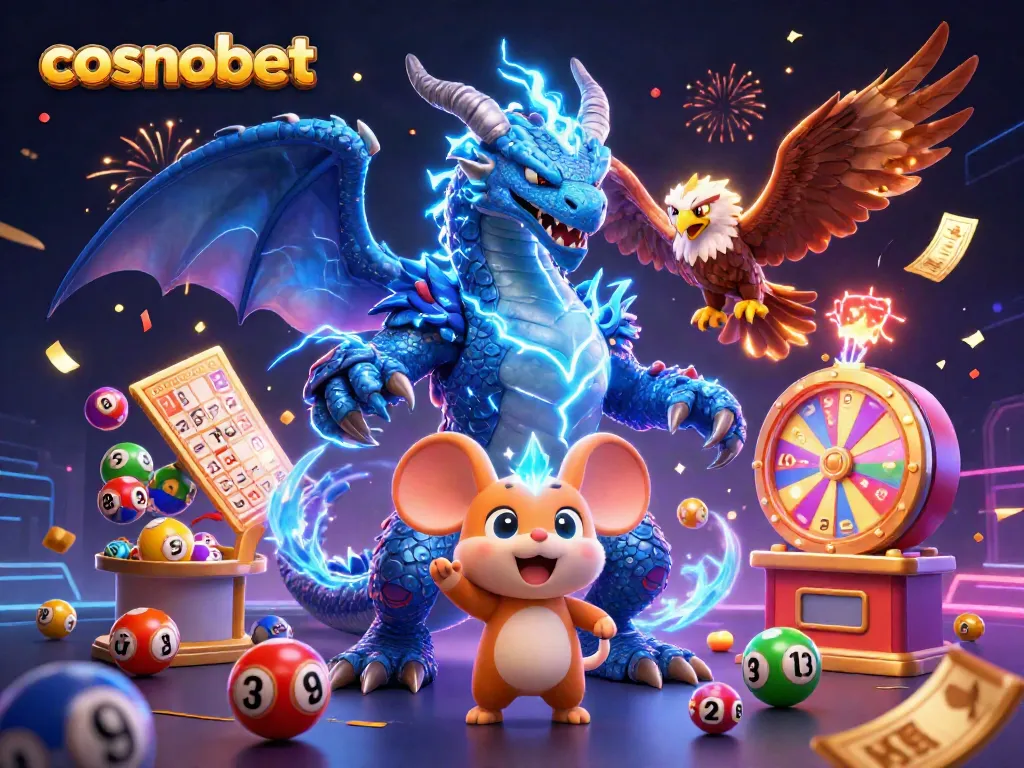 Engage in exciting casino action with cosmobet's vibrant lottery and gaming scene.