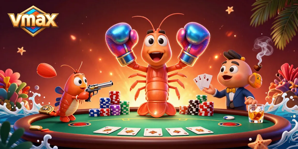 Engage in thrilling action at vmax with poker elements and vibrant 3D characters.