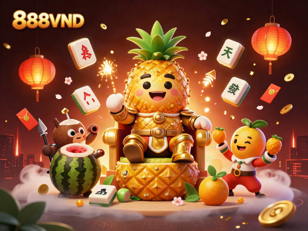 Join the excitement at 888VND's vibrant casino with the Golden Pineapple King