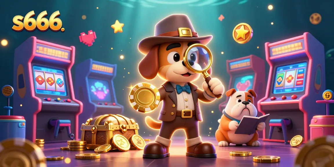 Players at s666 engage in thrilling gameplay featuring vibrant illustrations of casino elements and characters.