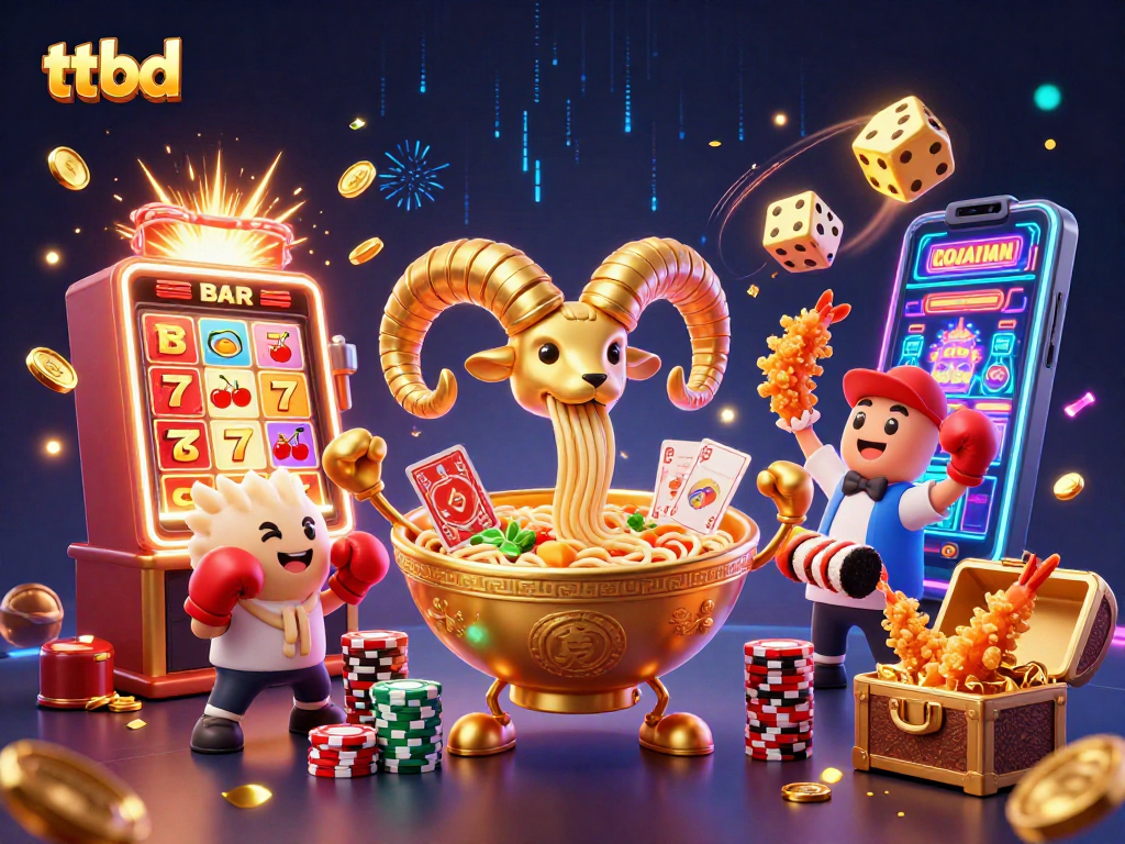 Experience winning strategies with ttbd via thrilling 3D casino illustrations showcasing dynamic characters and vibrant game elements.