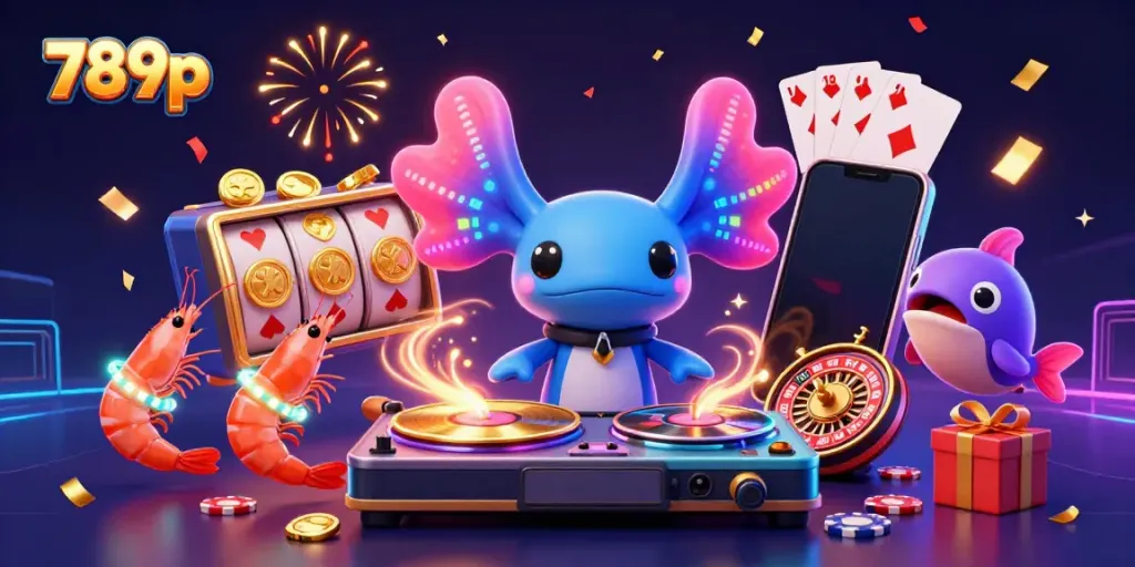 Engage with 789p's thrilling casino experience featuring vibrant slot games and lively 3D characters.